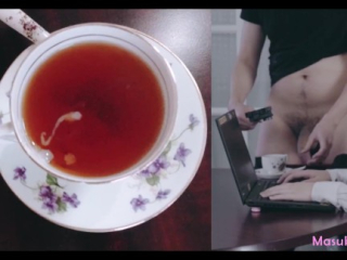 【MasukuChan】Tea Party , Time Stop Cum inside Pussy and Tea make her Drink Semen