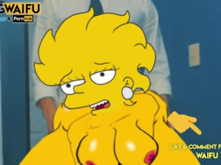 ADULT LISA SIMPSON PRESIDENT – 2D Cartoon Real hentai #2 DOGGYSTYLE Big ANIMATION Ass Booty Cosplay