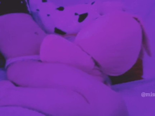 Amateur asian teen Humping bunny plushie fuck until orgasm webcam girl uncensored