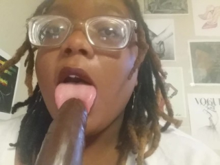 Cute Nerd Just Wants Dick Too – Nerdy Girl Fucks Dildo