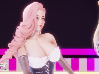 [MMD] Viviz – BopBop Ahri Kaisa Seraphine Sexy Kpop Dance 4K 60FPS