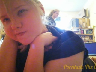 Cute chubby blonde amateur babe from germany