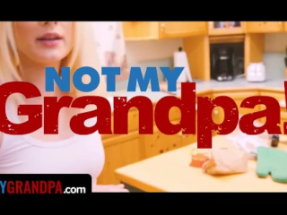 Not My Grandpa – Hot Curvy Teen Takes Care Of Her Wealthy Step Grandpa’s Dirty Needs For Favors