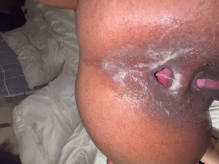 Sloppy head for daddy wet pussy let me squirt all over this BBC