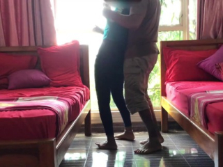 Room එකට ආපු ගමන් එයාට හුකාගන්න ඔනි.SriLankan 18+ couple having hard sex.