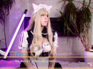 Nekopara. Coconut. Neko plays with herself – MollyRedWolf