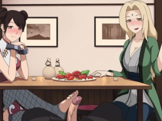 Naruto – Kunoichi Trainer – Part 7 – TenTen And Tsunade Footjob By LoveSkySanX