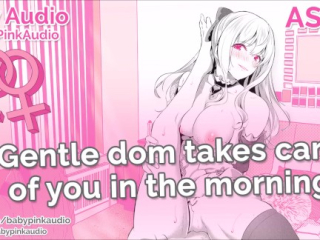 ASMR – Gentle dom takes care of you in the morning (Lesbian Audio Roleplay)