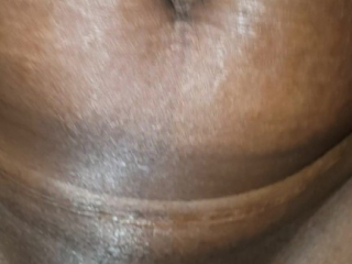 Creamy Chocolate Pussy taking hard dick