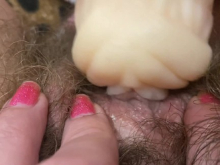 Hardcore clitoris orgasm extreme closeup vagina sex 60fps HD POV