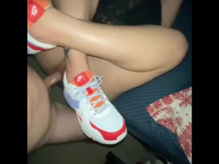 Getting fucked in my new Nike air max sneakers