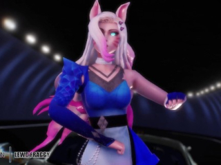 KDA Ahri – Popstar & Sex [MMD R-18]