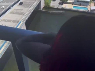 Gave Her Hard Dick All Throughout This Airbnb In Miami Outside To Inside 💦 Major Cum Shot