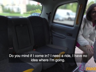 Fake Taxi – young London babe with big tits cute ass seduces cabbie for free ride but his massive cock hardly fits inside her