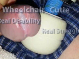 WheelchairCutie’s REAL CAREGIVER Gives Him a Sweet & NAUGHTY Rubdown