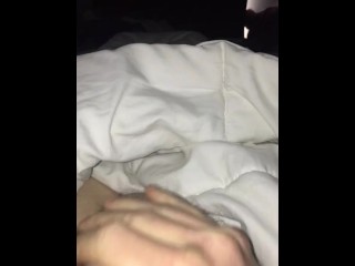 Stroking my dick