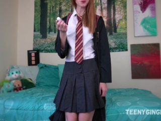 Goody Gryffindor becomes a Slutty Slytherin [Ginny Weasley Potion JOI]