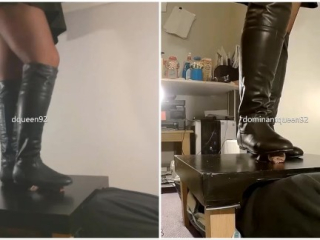 Amateur Rough Bootjob 1