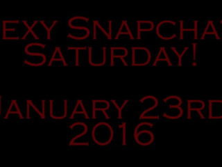 Titty Fucking! Sexy Snapchat Saturday – January 23rd 2016