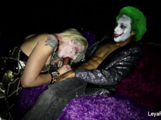 Harley Quinn Leya takes the Joker’s BBC