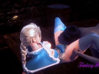 Disney Hentai Frozen Elsa Compilation