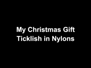 nylon feet tickling gift