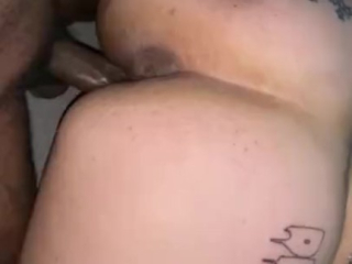 Name Tatted on BBW Big Ass