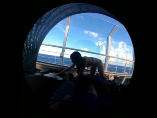 Snapchat POV Anal Quickie on the Cruise Ship