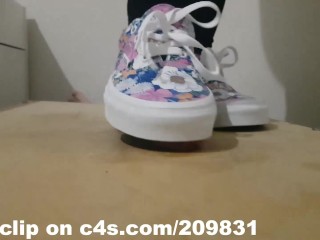 Cock Crush & Cum with Vans Flower