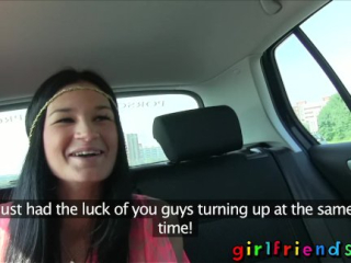 Girlfriends – Lesbians pick up stranger