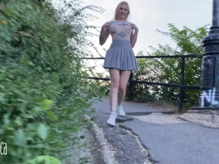 Butt plug, flashing, masturbation – public adventures by MIMI CICA