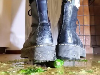 Food Stomping with Doc Martens Boots (Trailer)