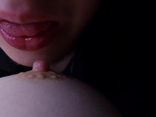 ROMANTIC HOME VIDEO WITH LICKING AND SUCKING NIPPLE, NIPPLE PLAY