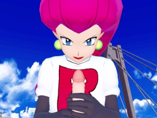 Jessie wants to Fuck your rocket Pokemon Hentai POV