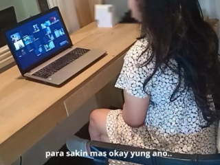 Pinay Kinantot nang Boyfriend Habang nasa Zoom Meeting – New Viral 2020