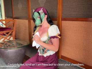 The Lusty Argonian Maid TES (Cosplay, Pussy)