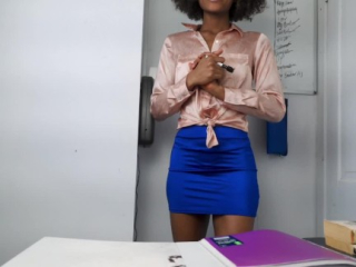 Hot Teacher Gives You JOI to Help You Focus