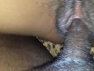 Super Wet Pussy Riding Thick Black Dick