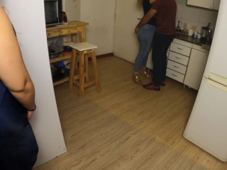 I Found My Stepsister And Her Boyfriend Fucking In The Kitchen (Part 1)