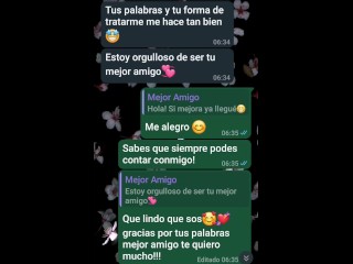 mi mejor amigo tiene mal de amores y lo trate como deberia hacerlo su novia