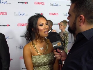 PornhubTV Asa Akira Red Carpet 2015 AVN Interview