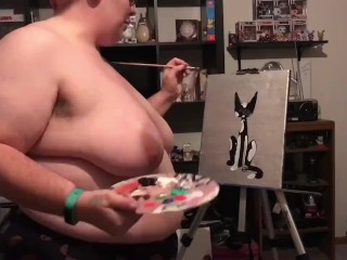 The Joys of Acrylic Painting with Boobs Ross — Episode 6